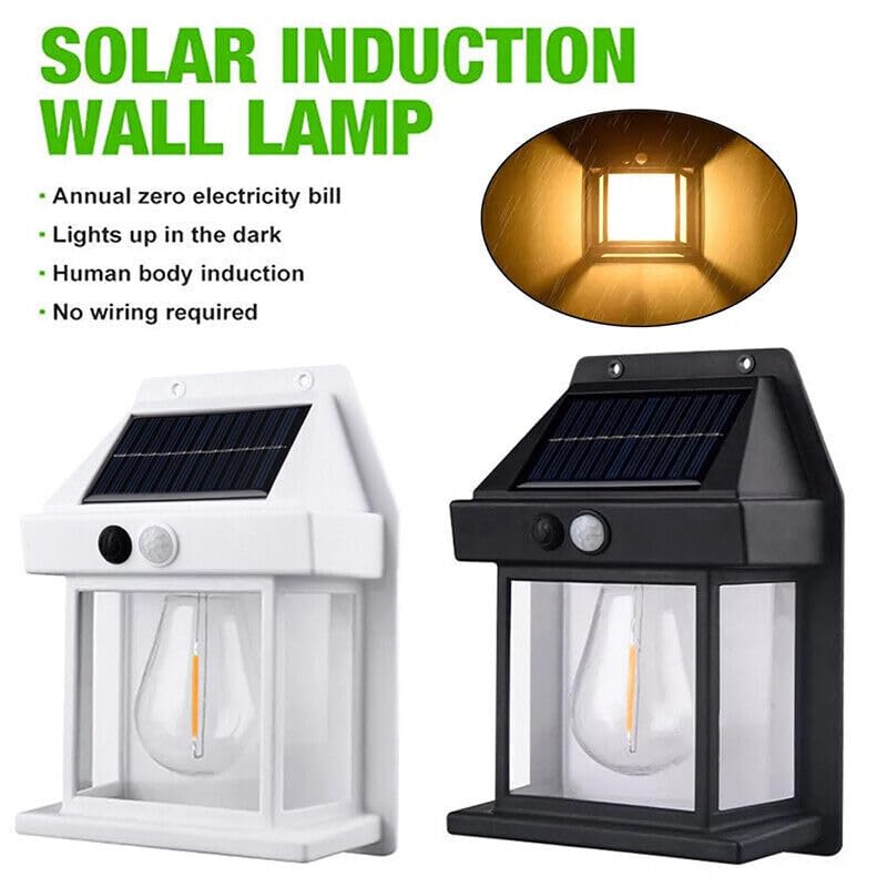 Solar Wall Lamp with motion sensor | Waterproof | Outdoor Lamp for Garden, Patio