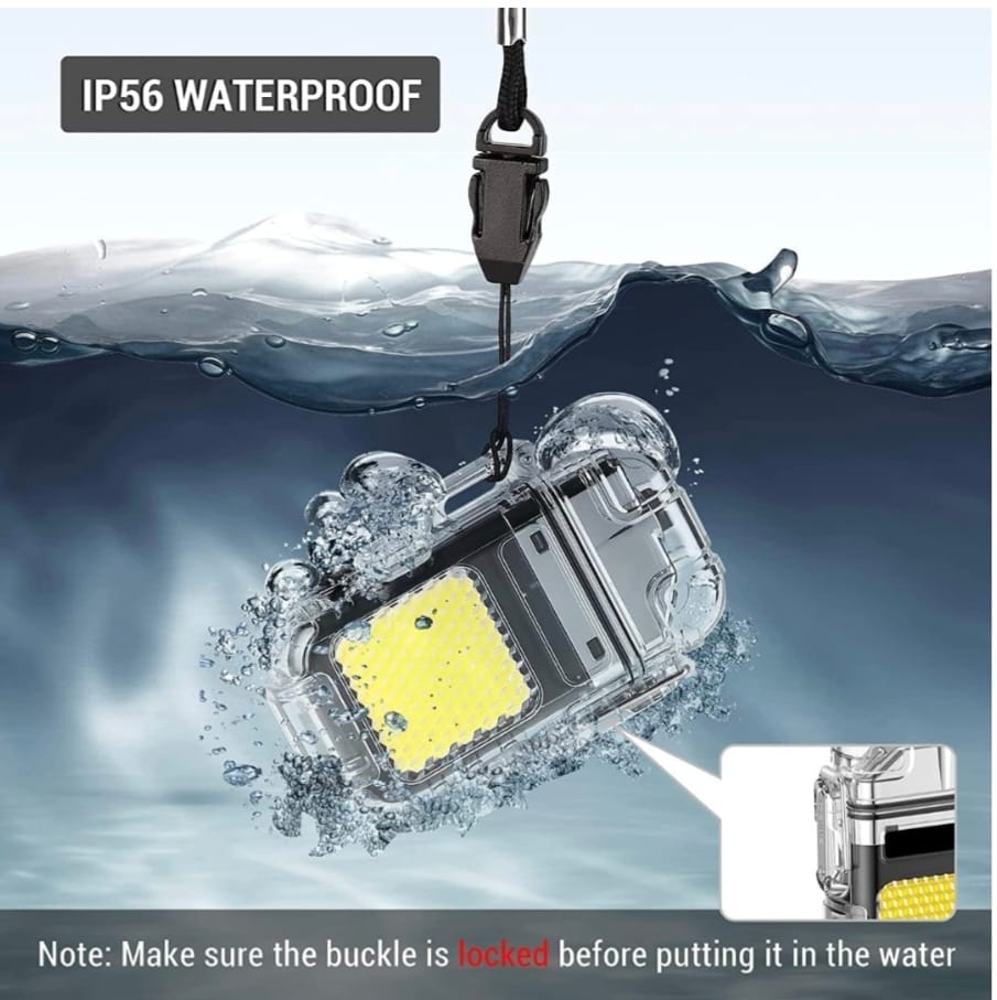 Rechargeable Lighter with Flash Torch