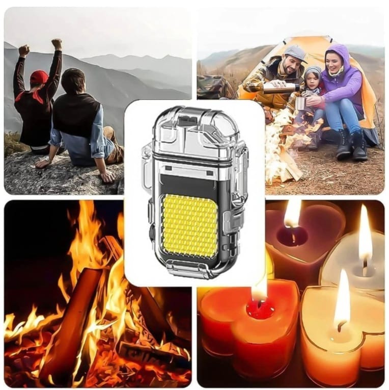 Rechargeable Lighter with Flash Torch