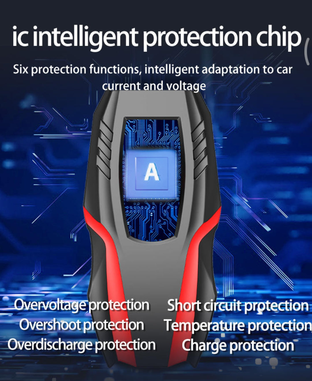 iGADG A20 6000mAH Car Battery Booster | Includes Hard Case Storage