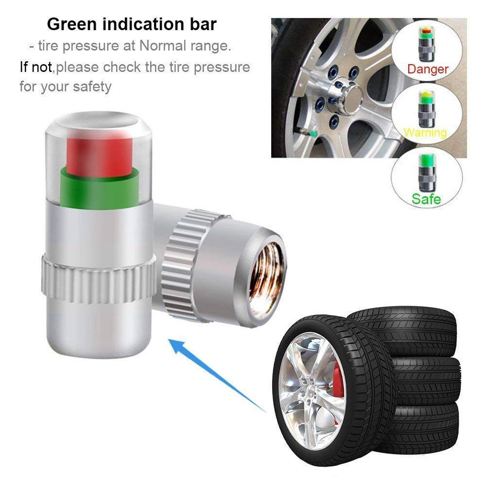 iGADG Tyre Pressure Cap Valve For Car And Bike