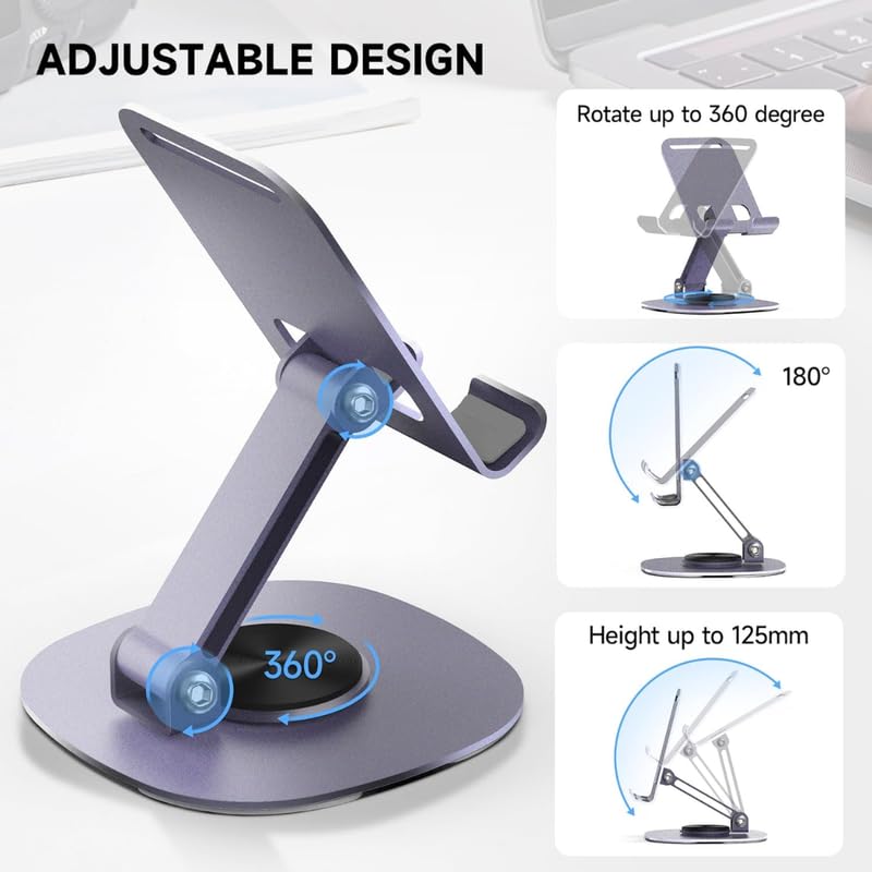 Universal 360 Foldable metal Phone Stand
