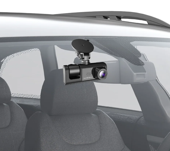 WiFi DashDrive - 1080P Triple Lens Vehicle Video Recorder