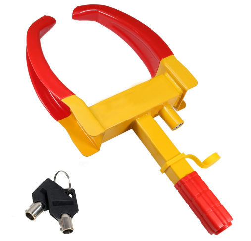 Adjustable Heavy Duty Universal Car Wheel Lock – Anti-Theft Security Tire Clamp
