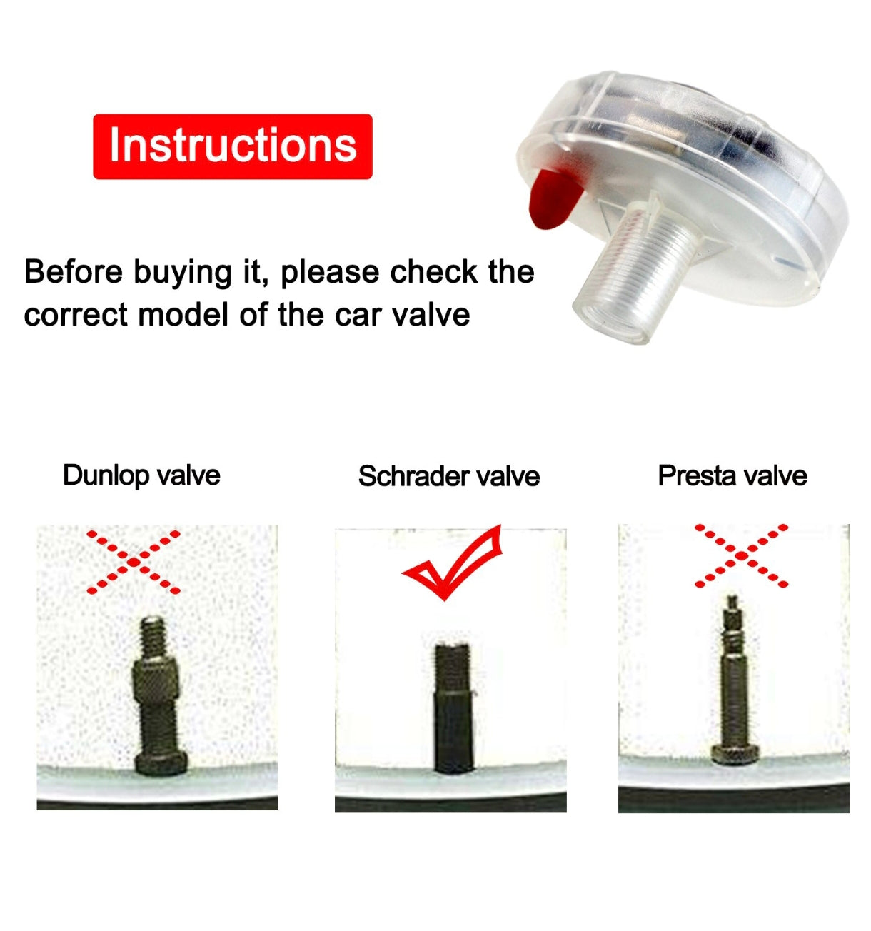 Solar LED Tire Wheel Valve Cap Lights – Motion Sensor, Waterproof, Colorful Flashing for Car, Bike, Motorcycle
