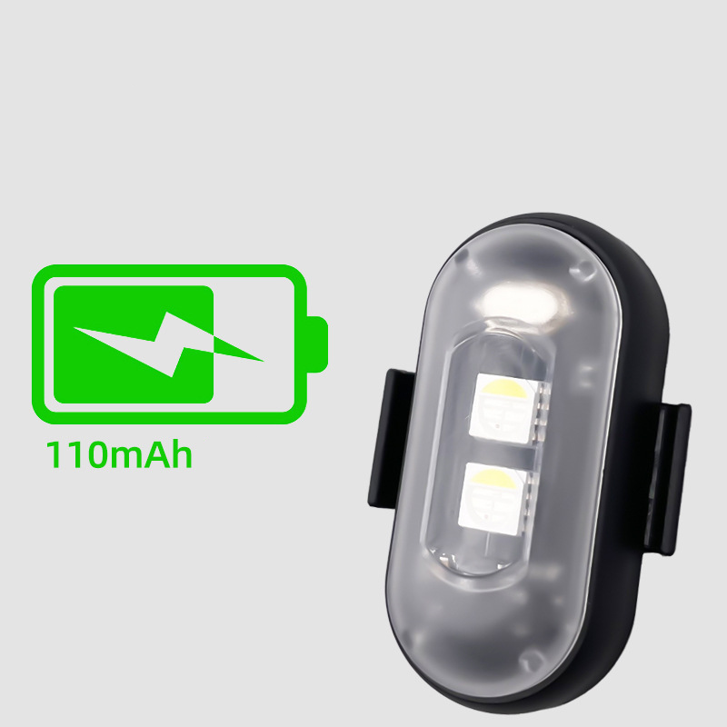 Wireless LED Strobe Lights with Remote – USB Rechargeable, 8 Colors, Emergency Flashers for Car, Bike, Drone