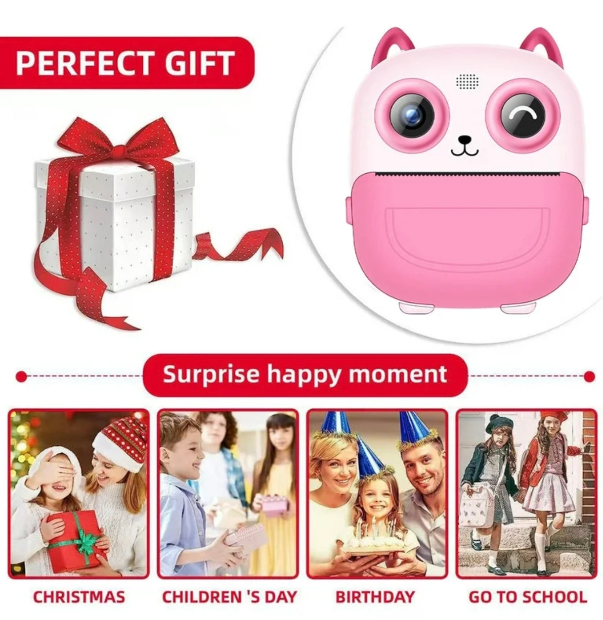 S5 Instant Printer Camera | Perfect Gift for your Child