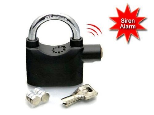 SecureGuard Alarm Lock | Heavy-Duty Lock with Built-In 110dB Alarm for Enhanced Security
