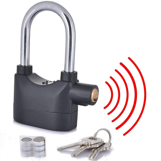 SecureGuard Alarm Lock | Heavy-Duty Lock with Built-In 110dB Alarm for Enhanced Security