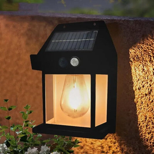 Solar Wall Lamp with motion sensor | Waterproof | Outdoor Lamp for Garden, Patio