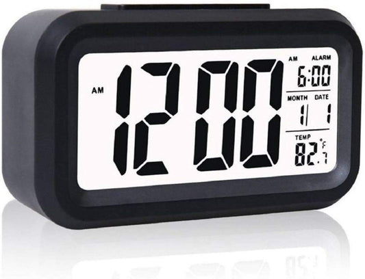 Digital Table Clock with Alarm and Night Sensor