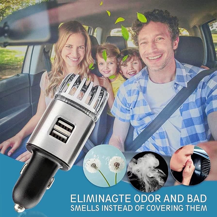 2 in 1 Car Air Purifier - Empower Your Health & Life