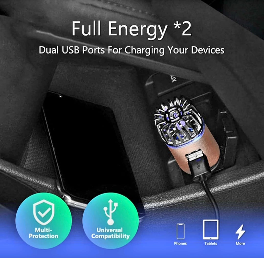 2 in 1 Car Air Purifier - Empower Your Health & Life
