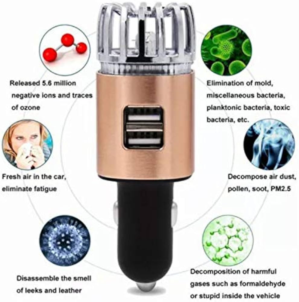2 in 1 Car Air Purifier - Empower Your Health & Life