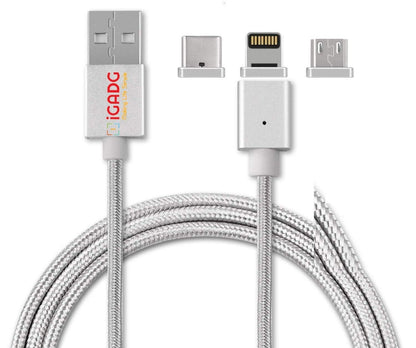 iGADG 3 in 1 Magnetic Cable