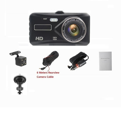 Touch DashDrive - Dual Lens Dash Cam | 1080P HD  Car DVR with Night Vision