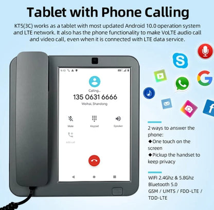 AKT45 Smart 4G Android Desk Phone