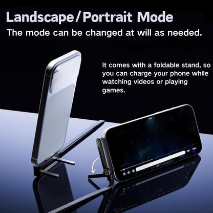 Mobile Braided Cable with Foldable Phone Stand | 240W Fast Charging