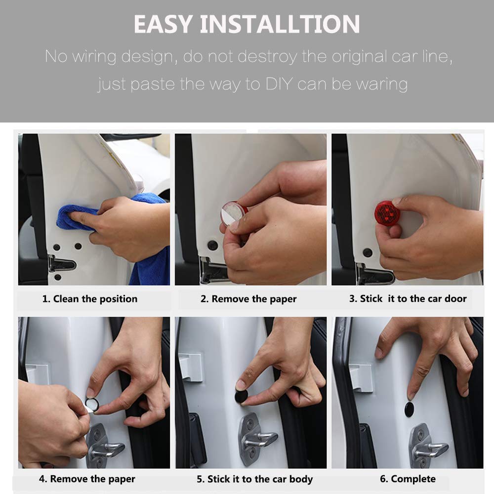 5 LED Car Door Welcome Light | Automatic Sensor | Easy Installation