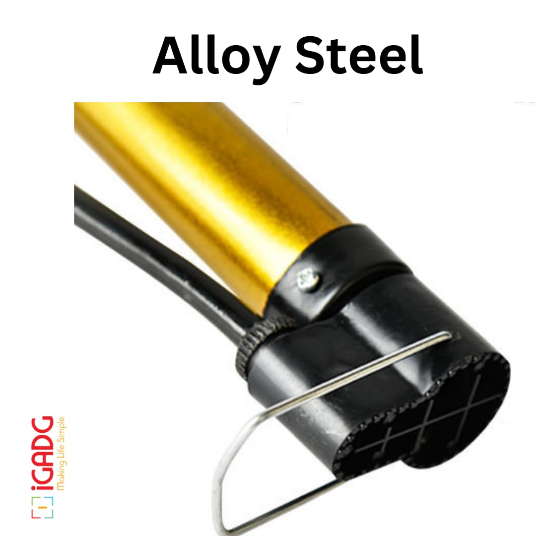 iGADG Football & Cycle Pump – Portable, Multi-Function Mini Air Pump for Balls & Cycle Tires, Lightweight & Durable