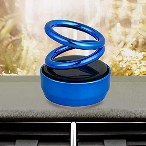 Solar Car Freshener Perfume | Rotating Rings