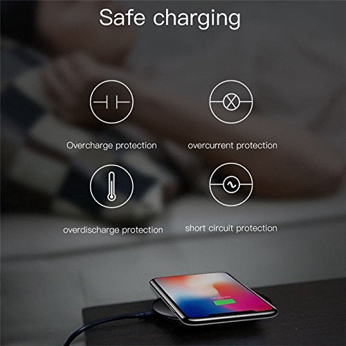 Baseus Wireless Qi Charger | Fast and Certified Qi Wireless Charger Pad for Smartphones