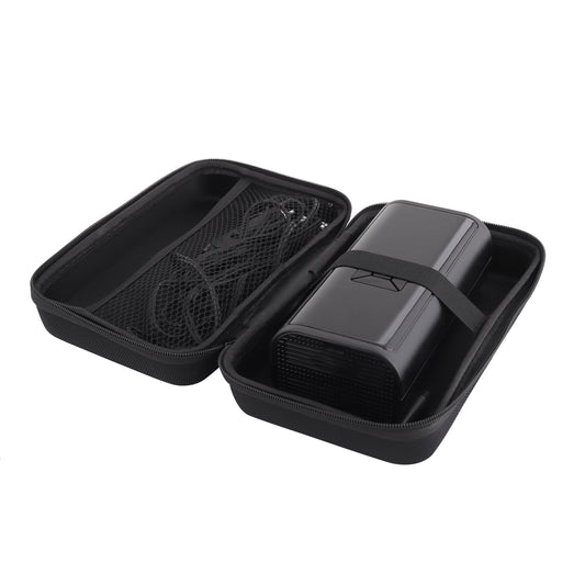 iGADG Dual Power Wired & Wireless Mini Tyre Inflator | Car & Bike with Auto-Shut | Works on 12v & Battery | Comes with EVA hard case