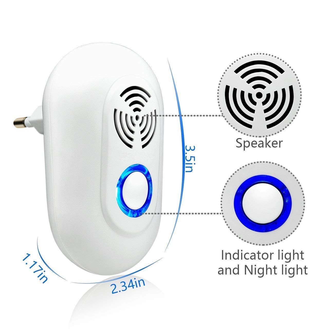 Powerful Ultrasonic Pest Repeller