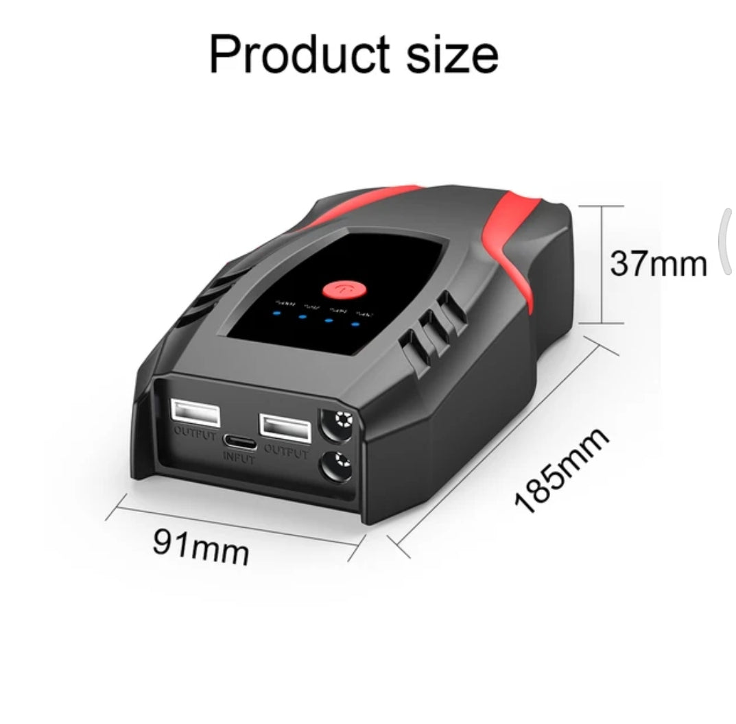 iGADG A20 6000mAH Car Battery Booster | Includes Hard Case Storage