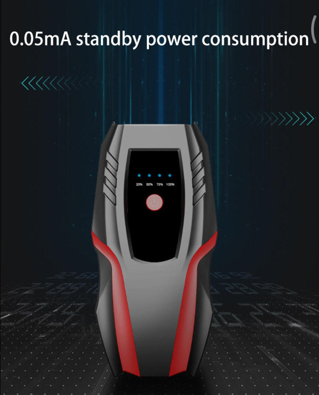 iGADG A20 6000mAH Car Battery Booster | Includes Hard Case Storage