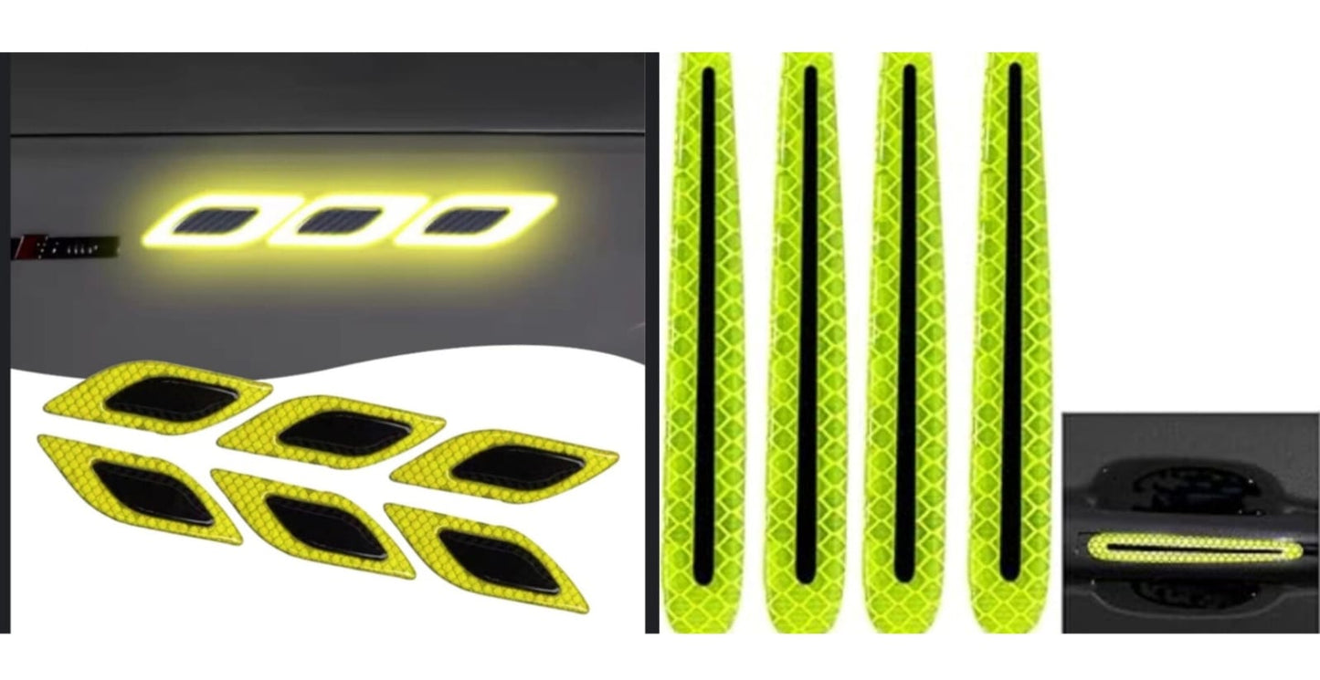 Car Reflective Stickers For All Car Safety | Combo Pack