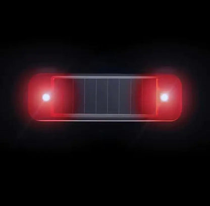 Anti-Theft Solar LED Flashing Warning Lights for Vehicles & Bikes - IP65 Waterproof - Warning Light