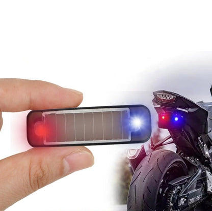Solar Anti-Theft Flashing Light  - Front & Rear Protection (Pack of 2)