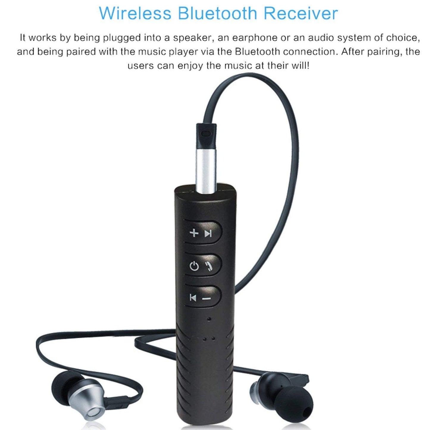 Car Bluetooth Receiver Adapter 3.5mm
