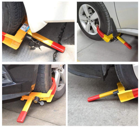 Adjustable Heavy Duty Universal Car Wheel Lock – Anti-Theft Security Tire Clamp