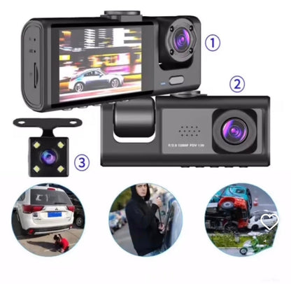 Protect Your Car With Front, Rear & Cabin Recording
